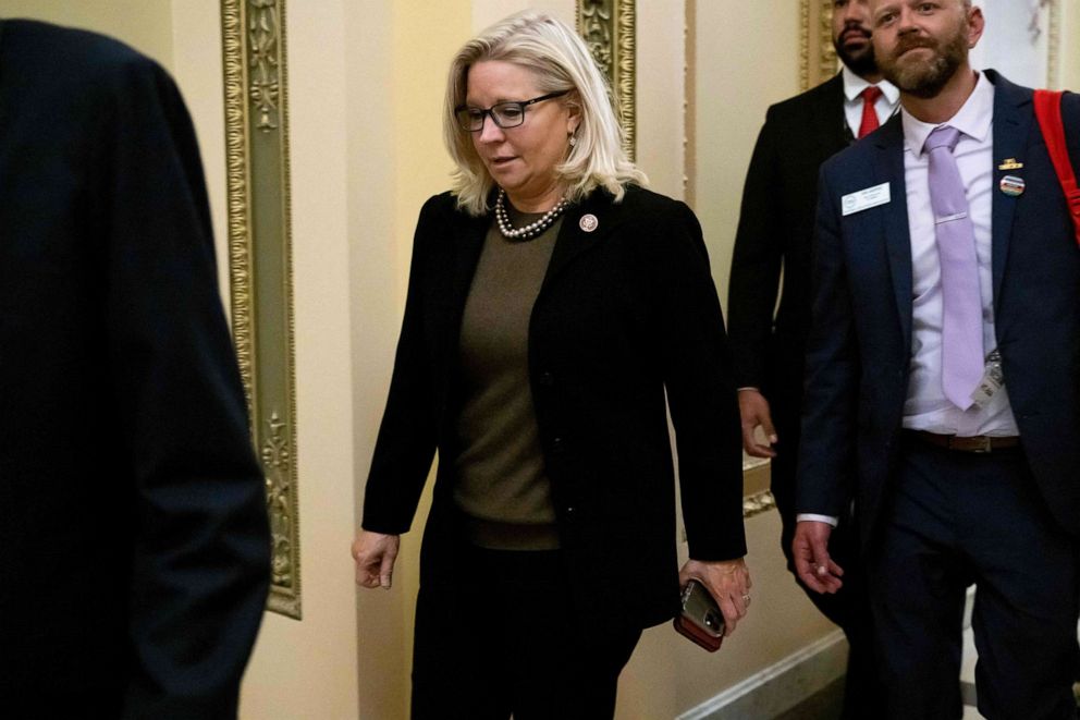 PHOTO: Rep. Liz Cheney a member of the House Select Committee to Investigate the January 6th Attack on the Capitol, May 12, 2022.