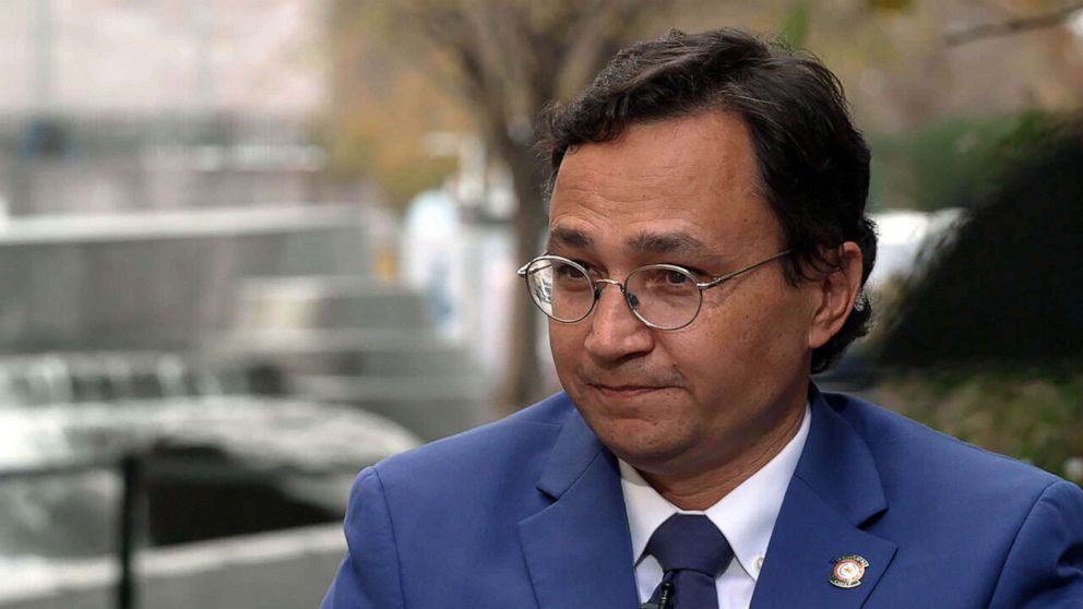 PHOTO: Principal Chief Chuck Hoskin, Jr., of the Cherokee Nation launched a campaign in 2019 to convince U.S. House leaders to fulfill a treaty promise from 1835 and seat a non-voting tribal delegate.