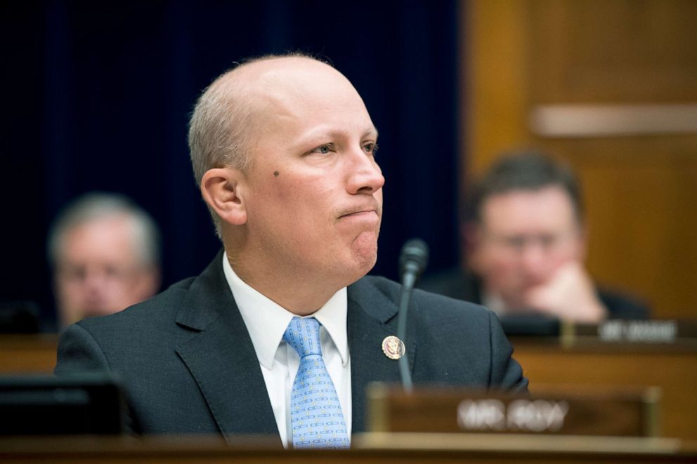 PHOTO: Rep. Chip Roy listens during the House Oversight and Reform Committee markup of a resolution authorizing issuance of subpoenas related to security clearances and the 2020 Census, April 2, 2019.