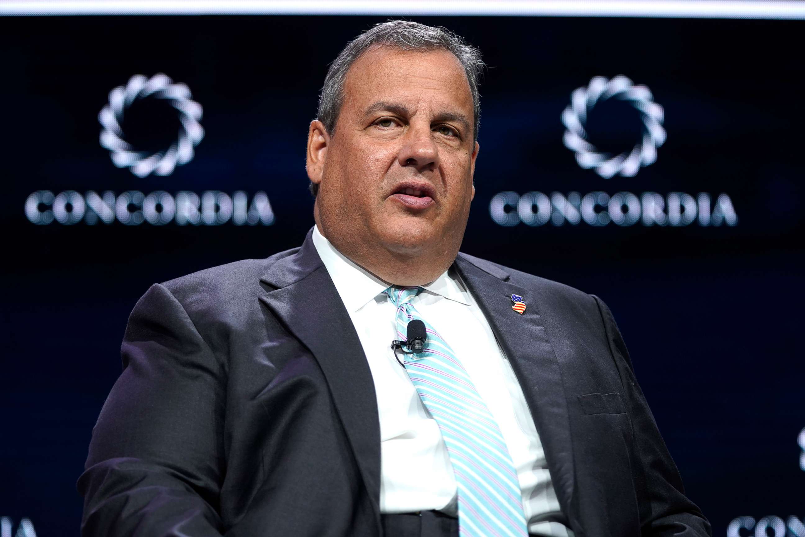 PHOTO: Former New Jersey Gov. Chris Christie speaks during an event in New York, Sept. 23, 2019.