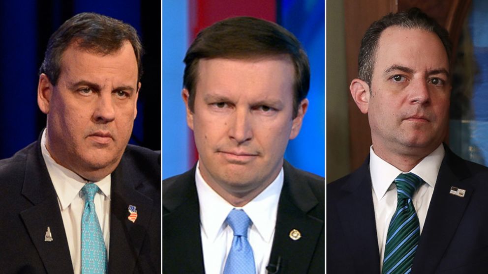 Chris Christie, Chris Murphy and Reince Priebus to appear on "This Week."