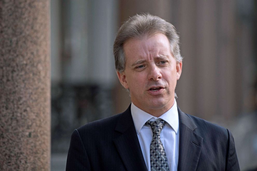 PHOTO: Christopher Steele, former British intelligence officer, walks in London, March 7, 2017.