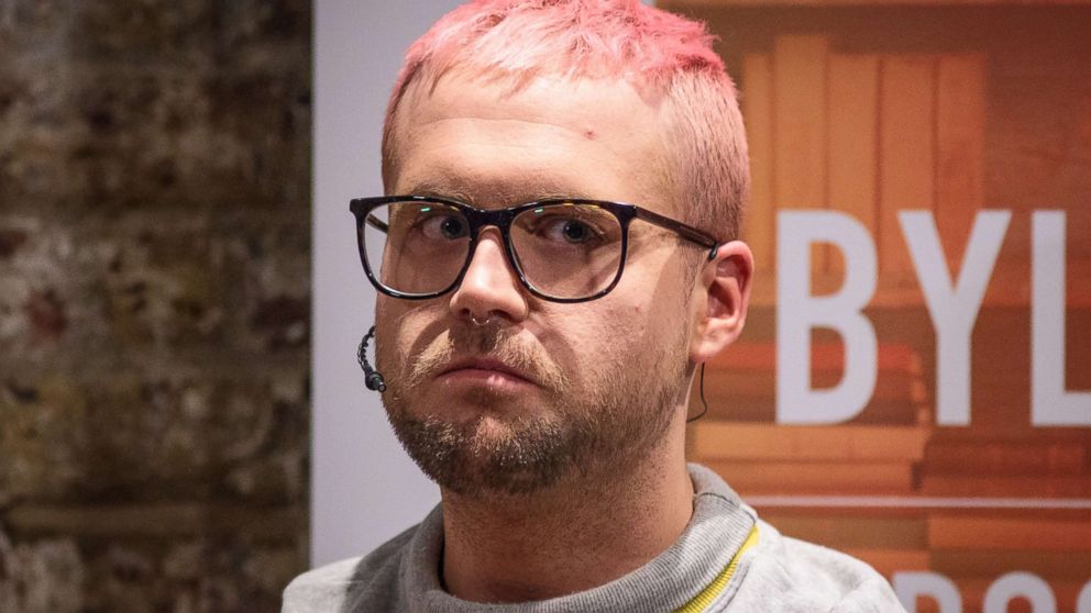 Cambridge Analytica whistleblower Christopher Wylie attends an event at the Frontline Club on March 20, 2018 in London.