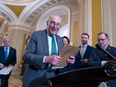 Schumer defends support for GOP funding bill ahead of Senate votes to avoid shutdown