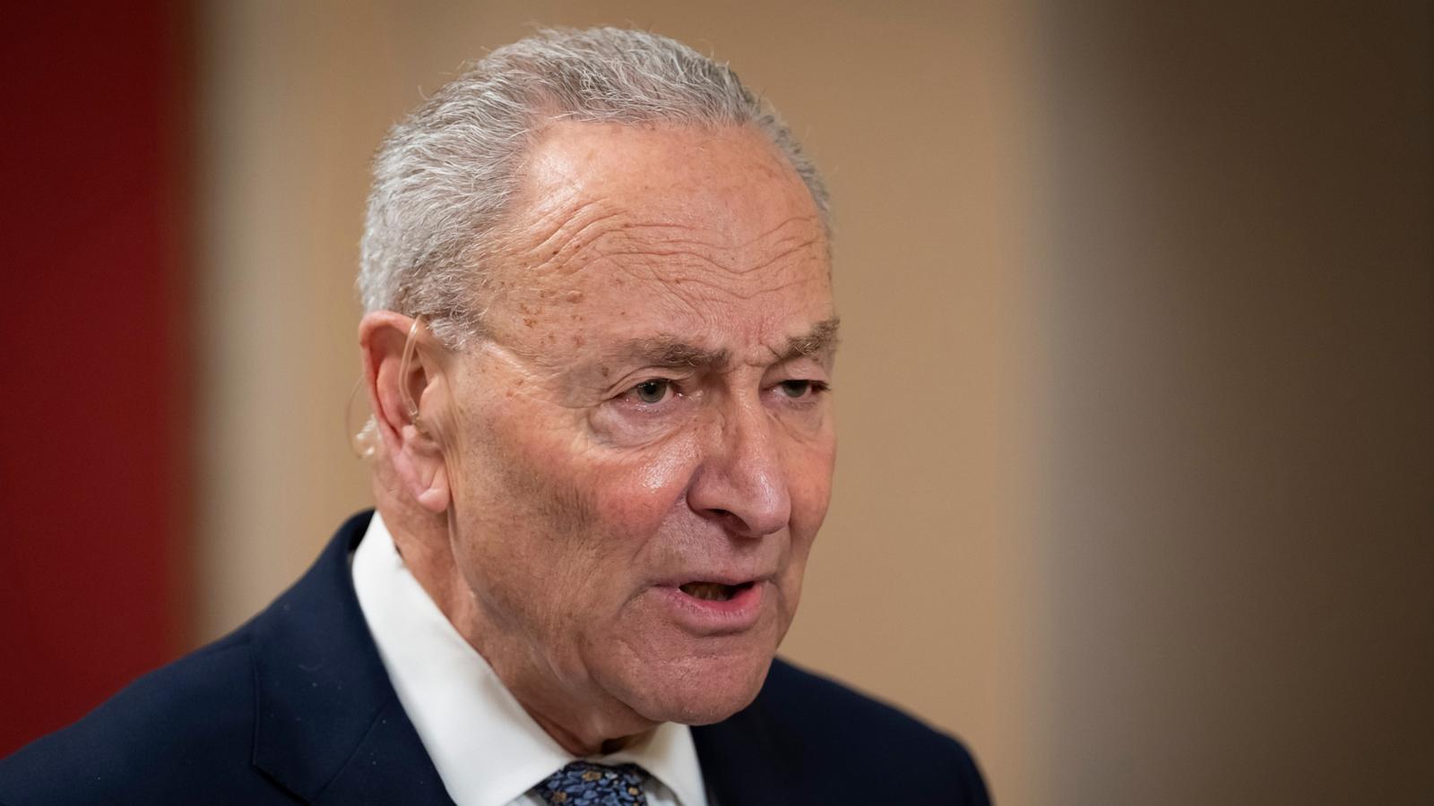 Sen. Chuck Schumer’s book tour postponed amid funding vote controversy