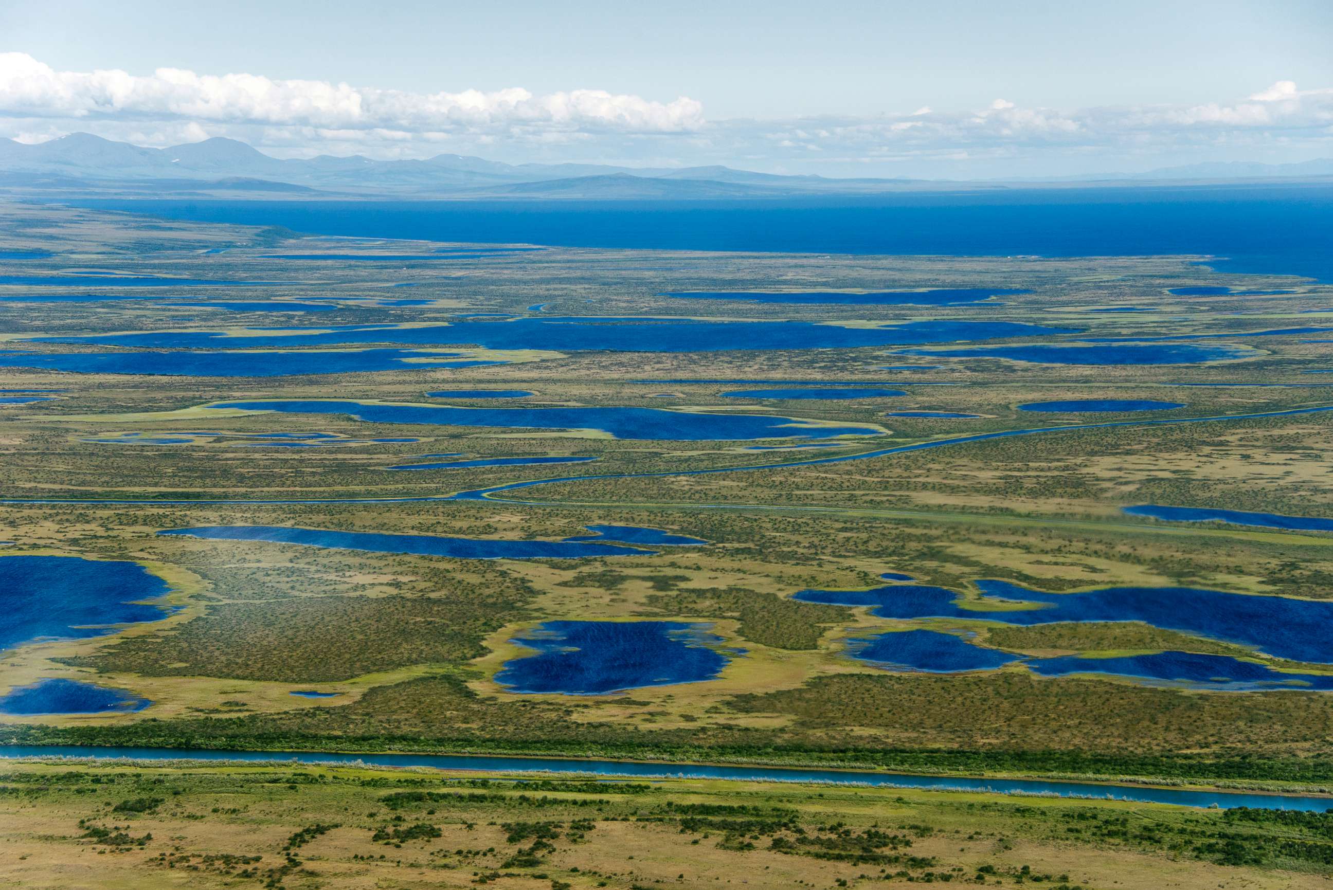 PHOTO: A view of the Chukchi sea coast is captured in Kotzebue, Ala.