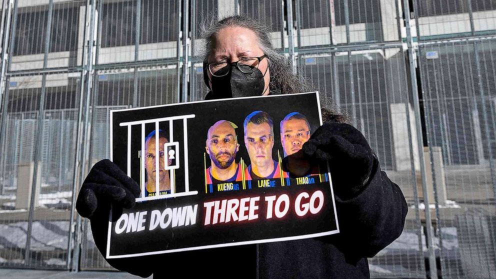 Jury seated in federal trial of 3 former cops accused in George Floyd's ...