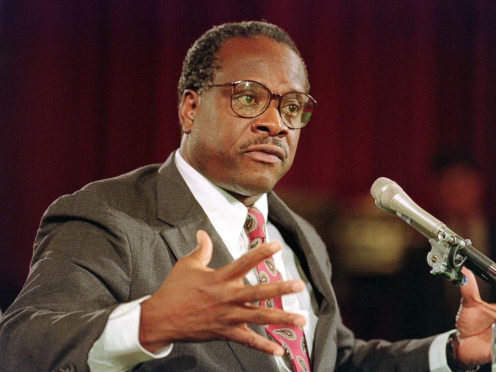 Image result for judge clarence thomas  in 1991