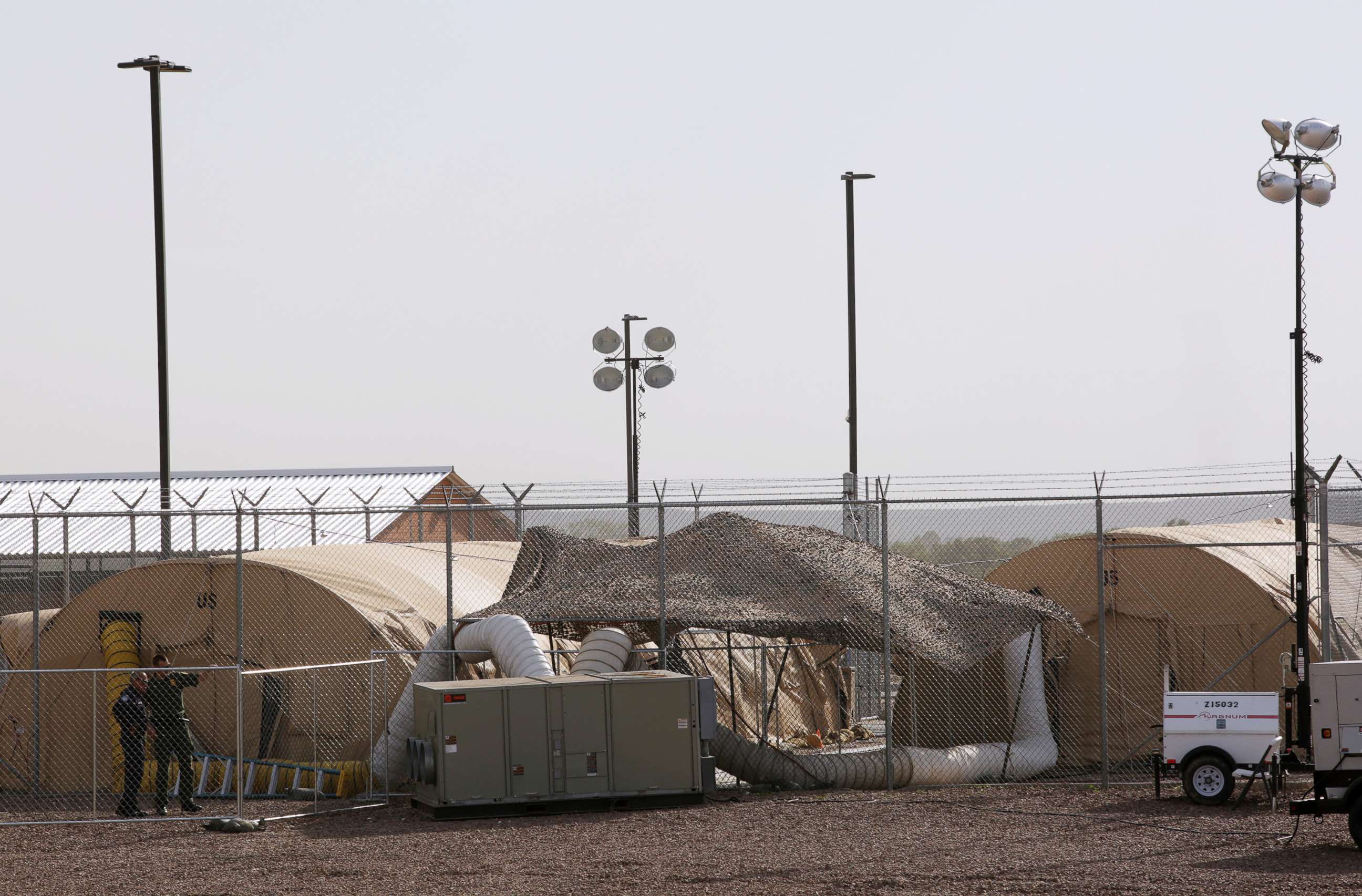 PHOTO: The U.S. Customs and Border Protection's Border Patrol station facilities in Clint, Texas, June 25, 2019.