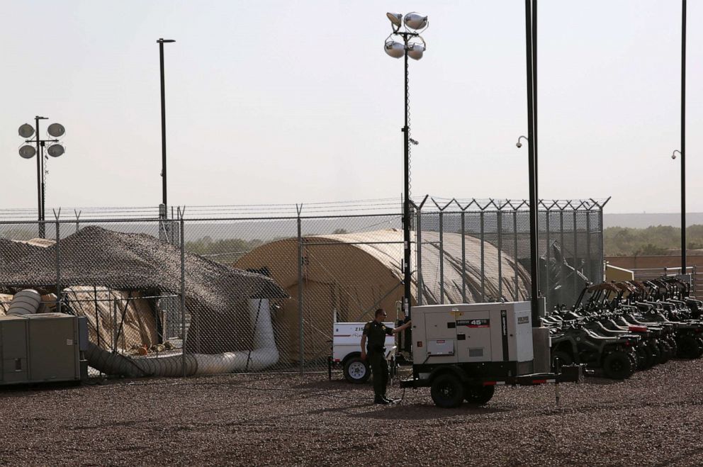 PHOTO: The U.S. Customs and Border Protection's Border Patrol station facilities in Clint, Texas, June 25, 2019.