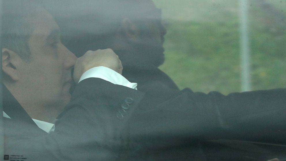 PHOTO: Michael Cohen, President Donald Trump's former lawyer, arrives at the Federal Correctional Institution inï¿½Otisville, N.Y., May 6, 2019.