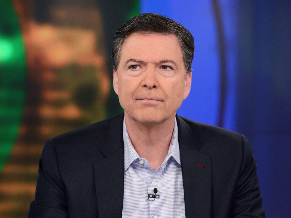 PHOTO: James Comey appears on ABCs The View, April 18, 2018.
