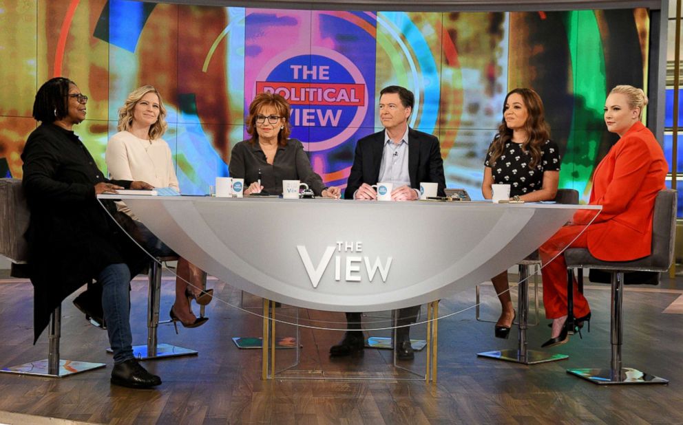 PHOTO: James Comey appears on "The View," April 18, 2018.