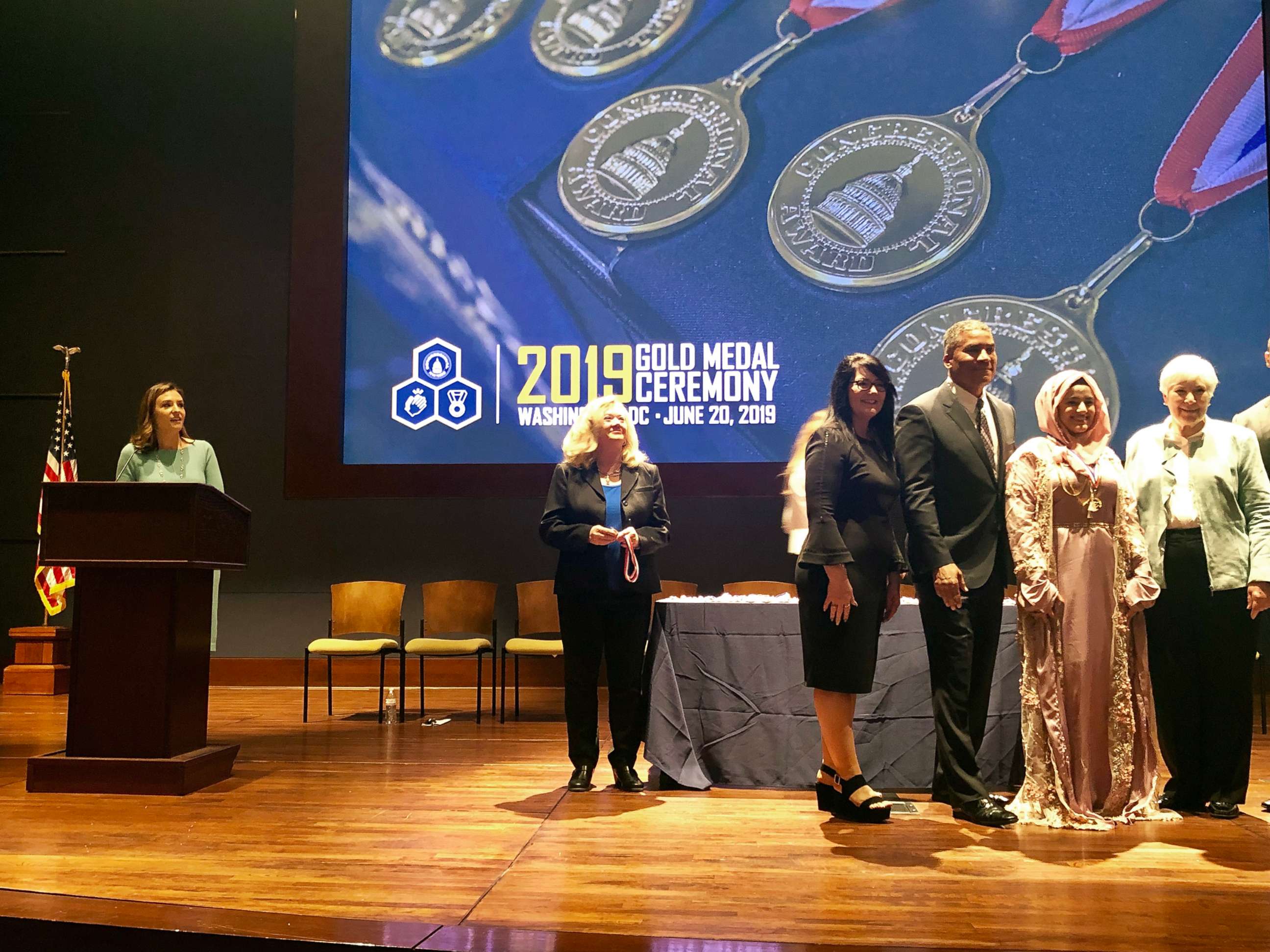 PHOTO: The Congressional Award Gold Medal Ceremony on June 20, 2019, in Washington, D.C., recognized the public service efforts of over 500 young people from around the country.