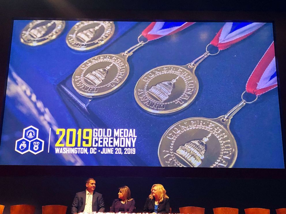 PHOTO: The Congressional Award Gold Medal Ceremony on June 20, 2019, in Washington, D.C., recognized the public service efforts of over 500 young people from around the country.