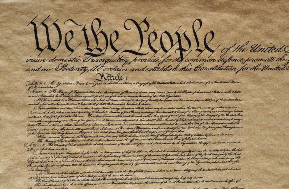 PHOTO: The US Constitution