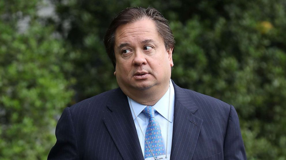 PHOTO: George T. Conway III, husband of White House Counselor to the President Kellyanne Conway, attends the 139th Easter Egg Roll on the South Lawn of the White House, April 17, 2017.