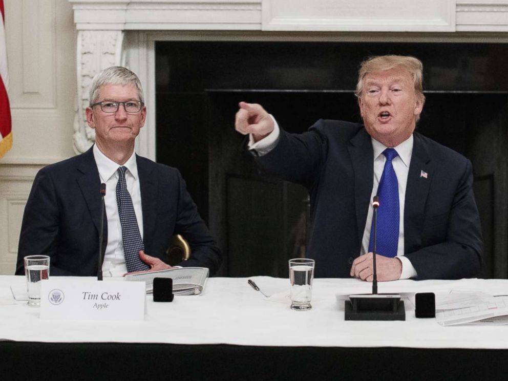 Trump claims he called Apple CEO Tim 'Tim Apple' to 'save time & words' ABC News