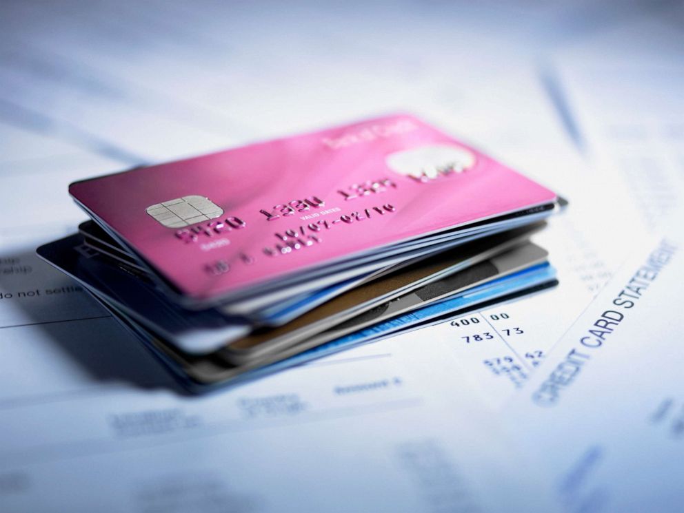 PHOTO: A stack of credit cards is seen in an undated stock photo.