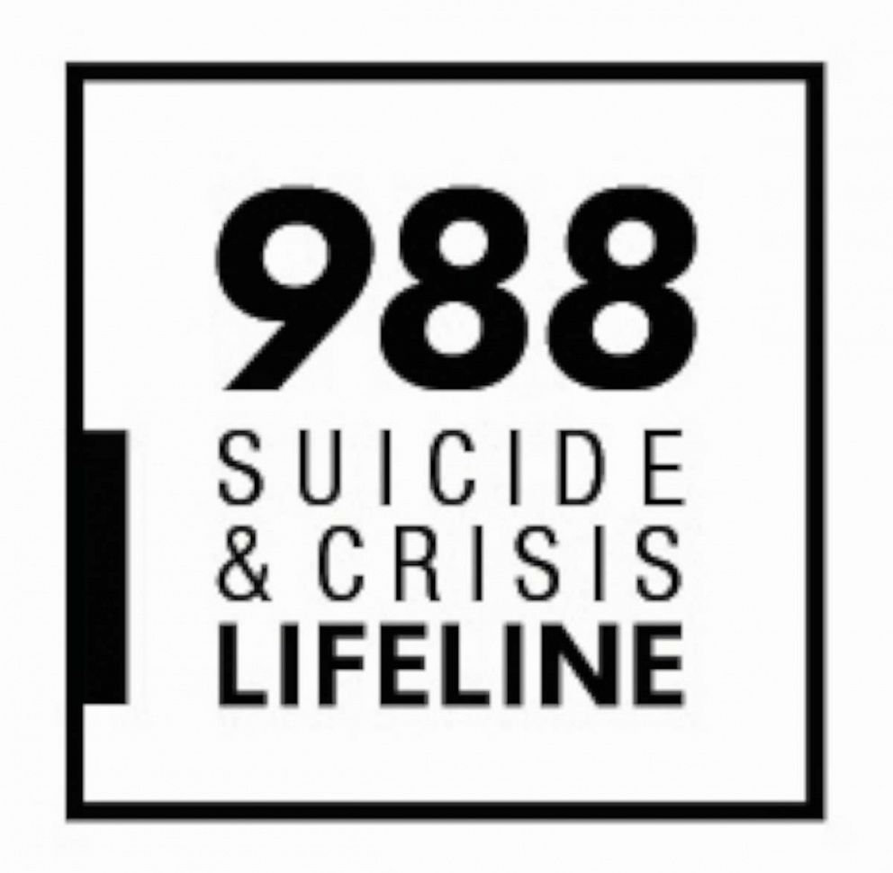 PHOTO: The new Suicide and Crisis lifeline number.