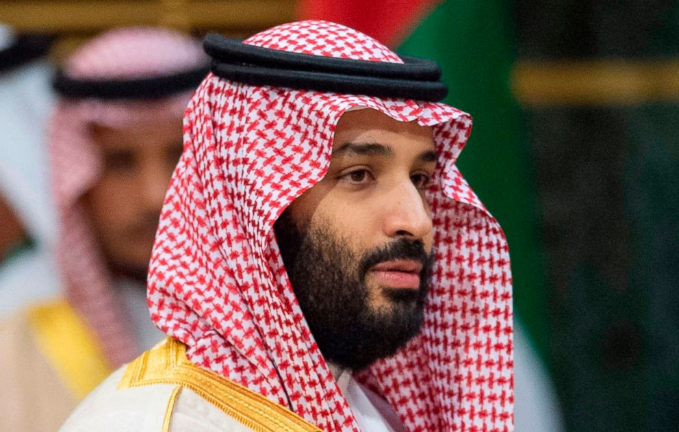 PHOTO: Saudi Crown Prince Mohammed bin Salman during a meeting at the Diriya Palace in the Saudi capital Riyadh during the Gulf Cooperation Council (GCC) summit, Dec. 9, 2018.