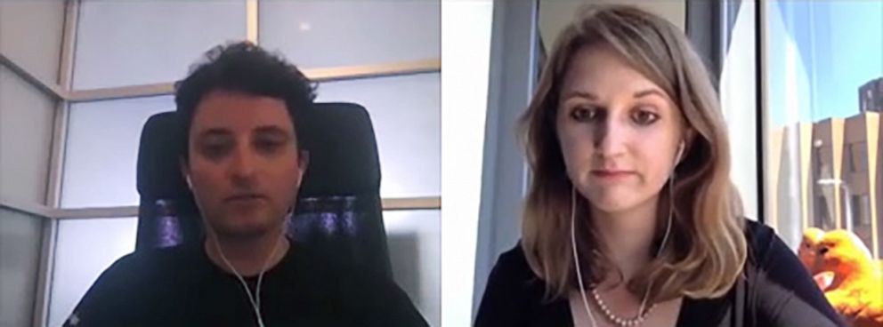 PHOTO: Ilya Lichtenstein and Heather Morgan appear in a Salesfolk video posted to YouTube, that the couple posted as a promotional video for one of the companies arrest documents say they used in their scheme.