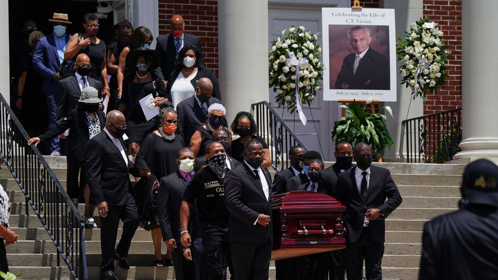 Civil rights trailblazer C.T. Vivian laid to rest - ABC News