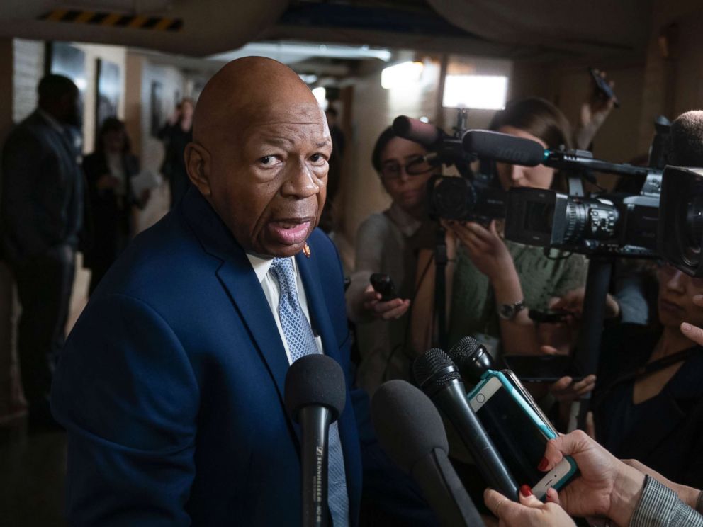 PHOTO: Rep. Elijah Cummings, D-Md., speaks at the Capitol, Jan. 4, 2019.