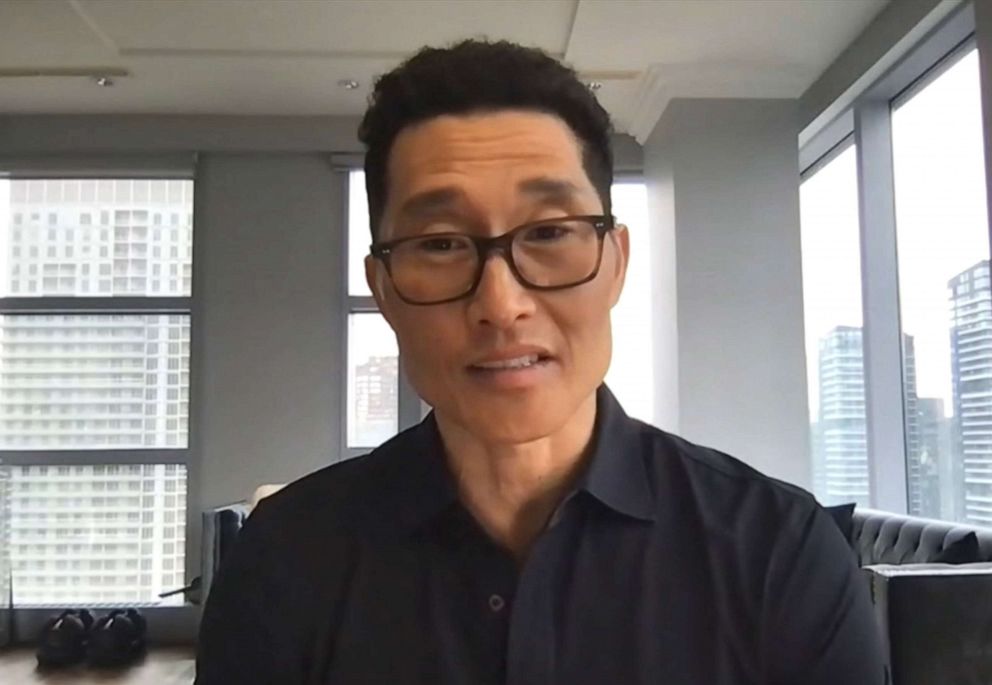 PHOTO: Actor Daniel Dae Kim testifies remotely before the House Judiciary Subcommittee on the Constitution, Civil Rights and Civil Liberties hearing on violence against Asian Americans, March 18, 2021, on Capitol Hill in Washington, D.C.