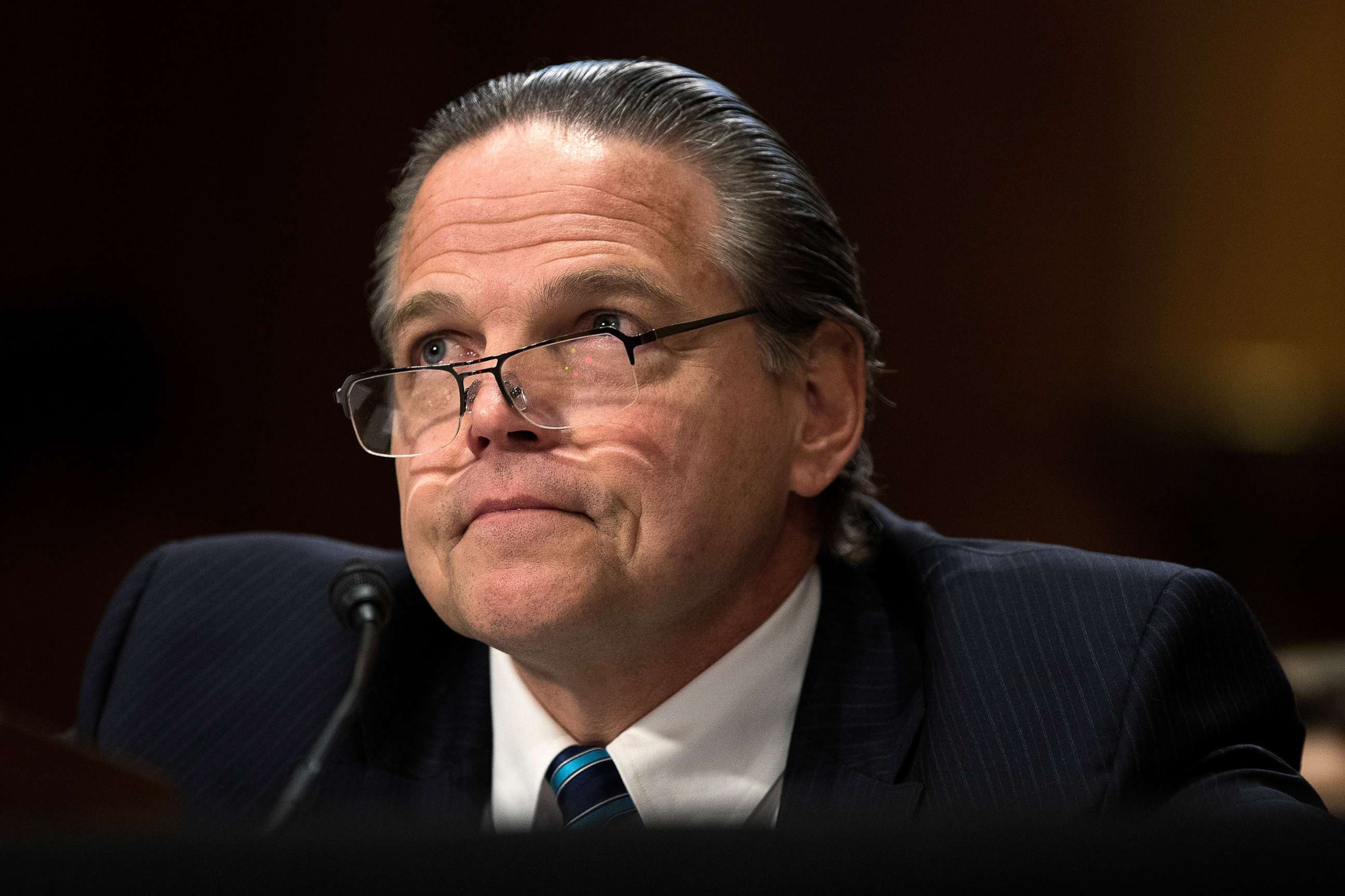 PHOTO: Daniel Foote, Deputy Assistant Secretary of State for the Bureau of International Narcotics and Law Enforcement at the U.S. Department of State, testifies during a Senate Foreign Relations Committee hearing on May 26, 2016, in Washington, D.C.