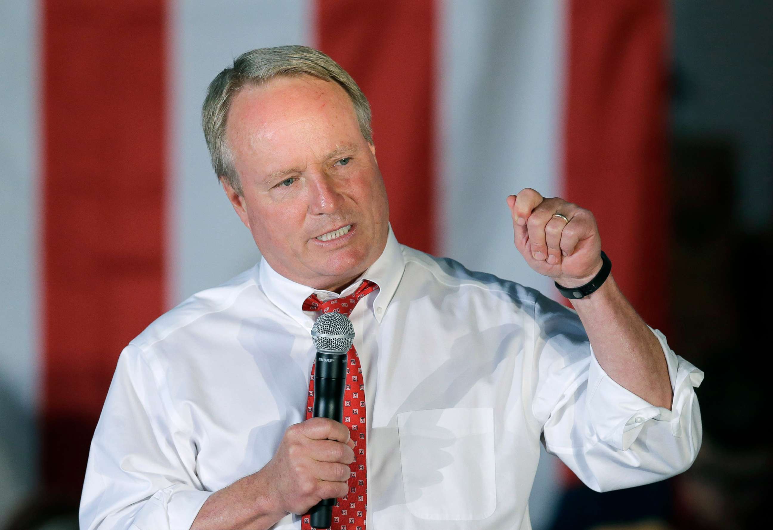 PHOTO: In this Sept. 29, 2014, file photo, Rep. Dave Joyce speaks at a GOP Get Out the Vote rally in Independence, Ohio.