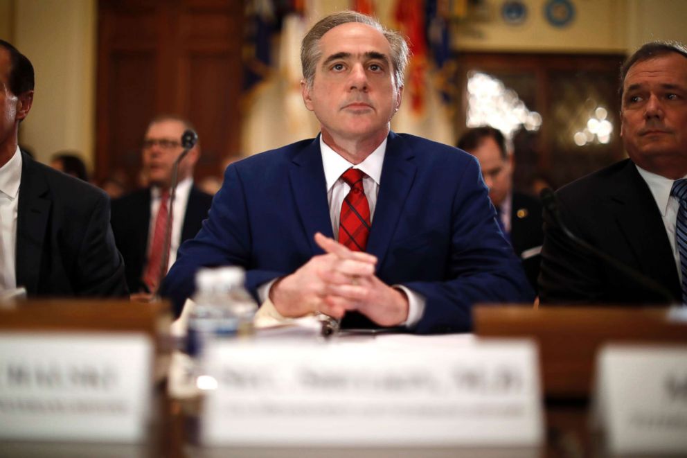 PHOTO: Veterans Affairs Secretary David Shulkin testifies before the House Veterans' Affairs Committee on Capitol Hill, Feb. 15, 2018, in Washington, D.C.