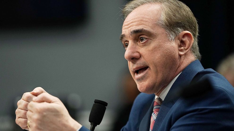 PHOTO: Secretary of Veterans Affairs David Shulkin testifies during a hearing before the Military Construction, Veterans Affairs, and Related Agencies Subcommittee of House Appropriations Committee, March 15, 2018, on Capitol Hill in Washington, D.C.