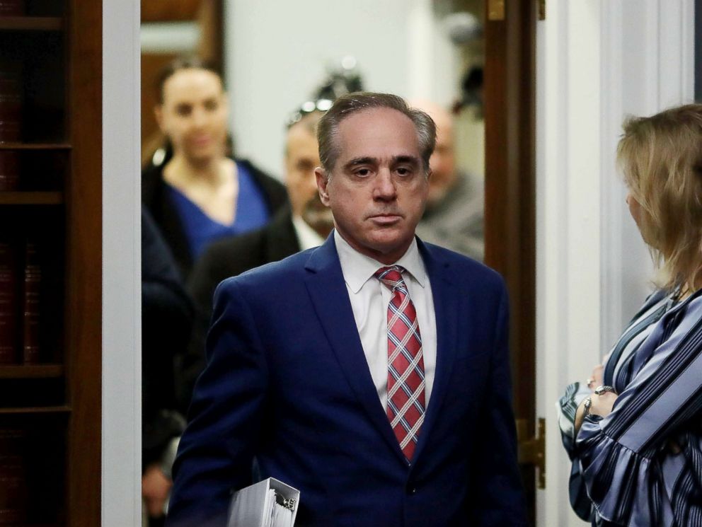  Veterans Affairs Secretary David Shulkin appears before the House Appropriations Subcommittee, March 15, 2018, in Washington, D.C.
					