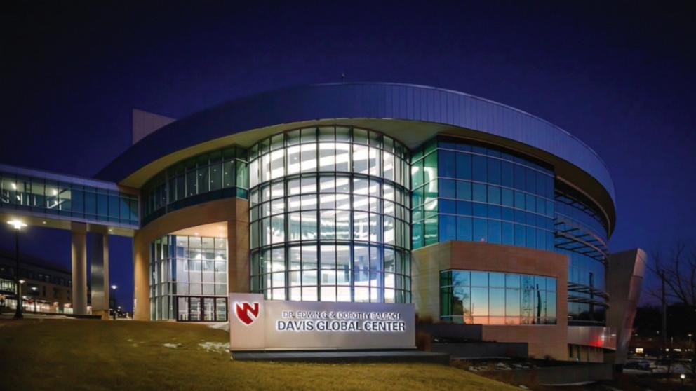 PHOTO: In this undated file photo, the Davis Global Center is shown in Omaha, Nebraska.