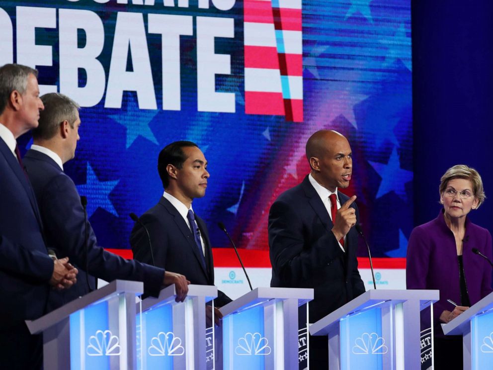 Democratic debate night Fact checking the candidates on the issues