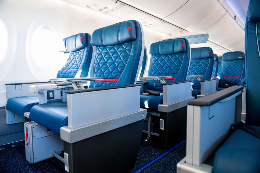 PHOTO: Details are shown on Delta Air Lines first A220.