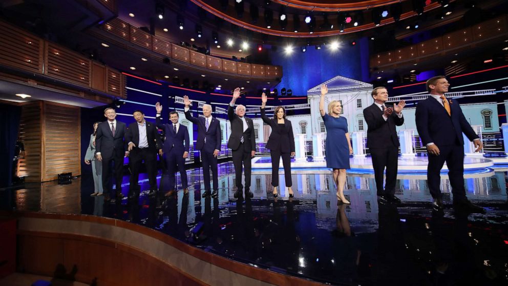 A Look At The 2020 Candidates Appearing On Night Two Of The Democratic Debate Abc News