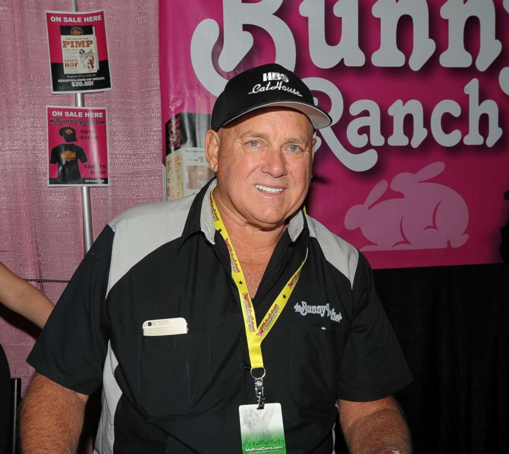 PHOTO: Dennis Hof owner of the Moonlite Bunny Ranch attends Exxotica Day 1  at New Jersey Convention and Exposition Center on Nov. 13, 2015 in Edison, N.J.