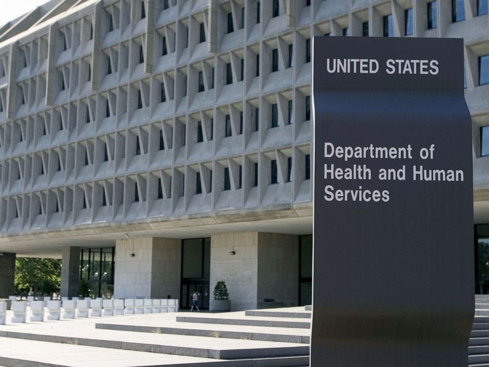 PHOTO: The US Department of Health and Human Services building in Washington, DC, July 21, 2007.