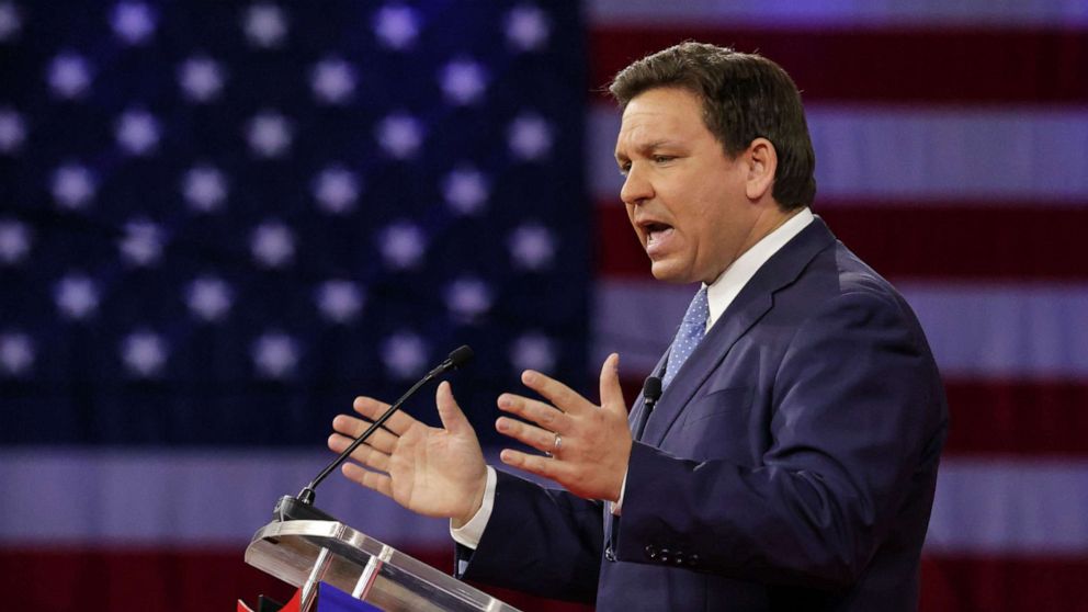 DeSantis takes culture wars well beyond Florida: The Note