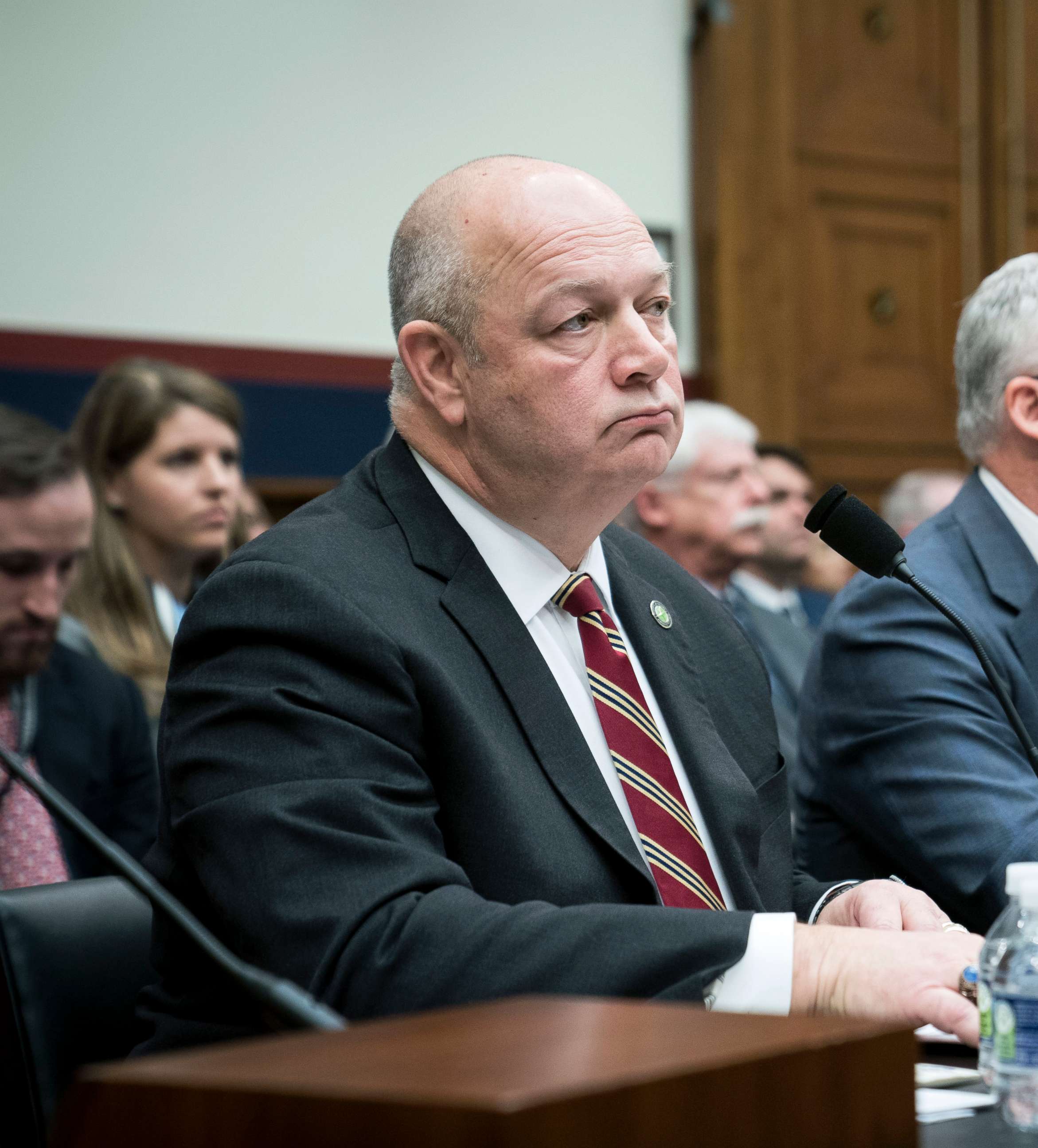 PHOTO: Steve Dickson chief of the Federal Aviation Administration, testifies before the House Committee on Transportation and Infrastructure during a hearing on Dec. 11, 2019.
