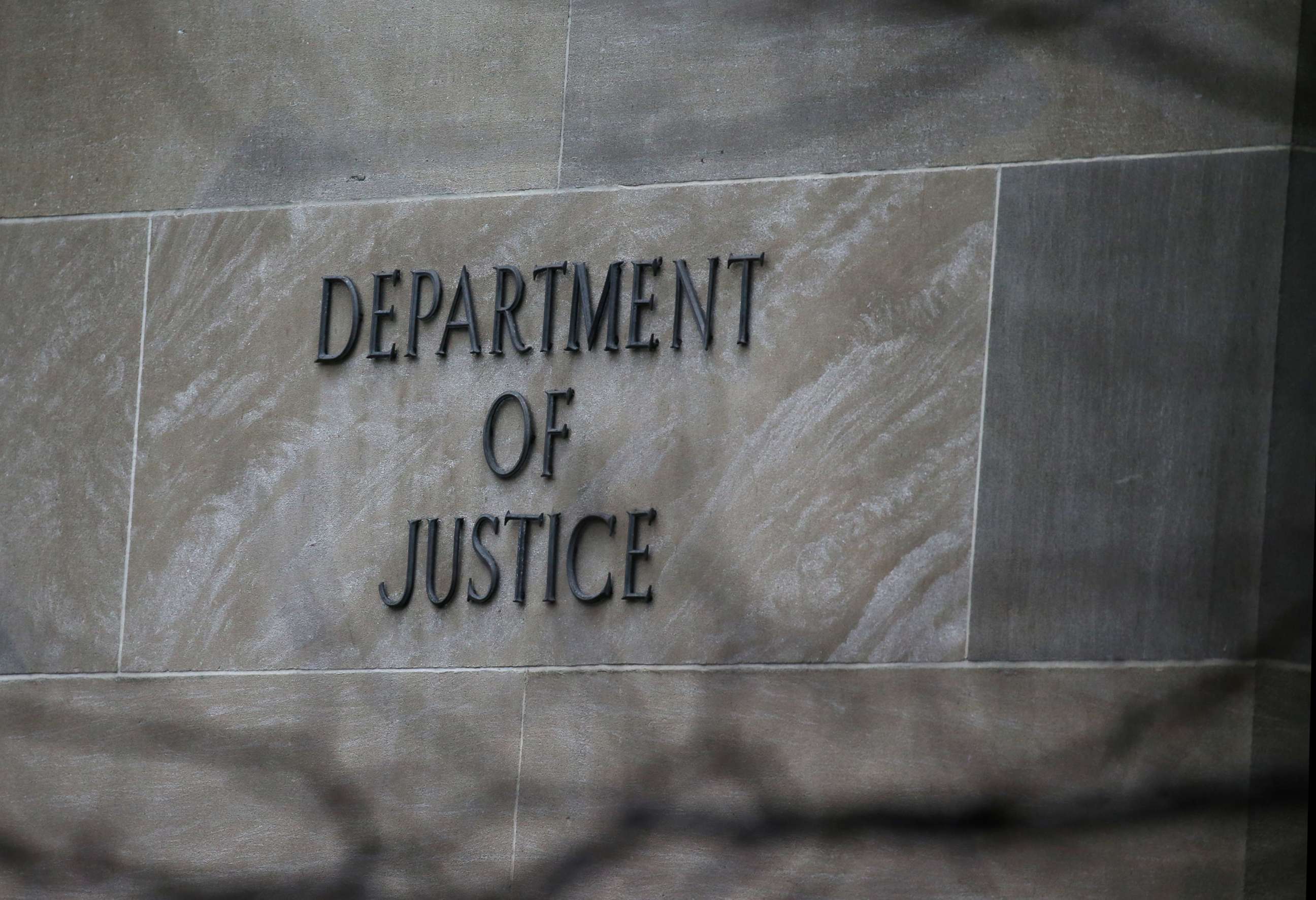 PHOTO: The Department of Justice building is pictured in Washington D.C., March 21, 2019.