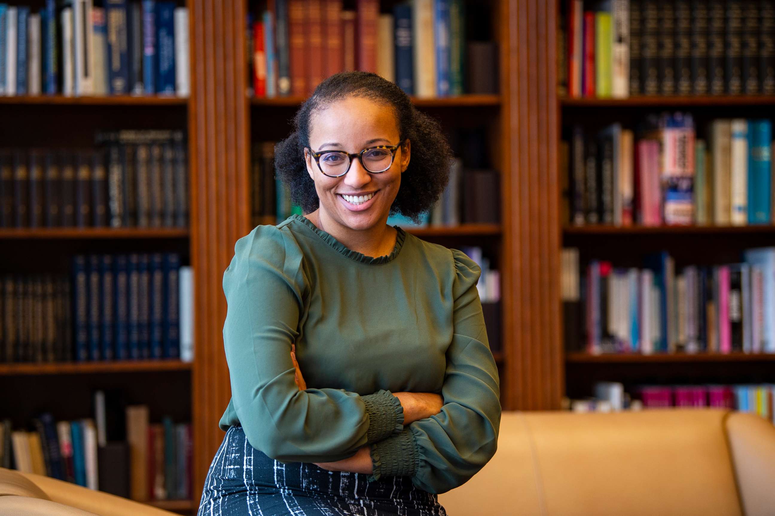 PHOTO: Associate Professor Dominique Baker, Ph.D, teaches in the Department of Education Policy and Leadership at Southern Methodist University's Simmons School of Education and Human Development.