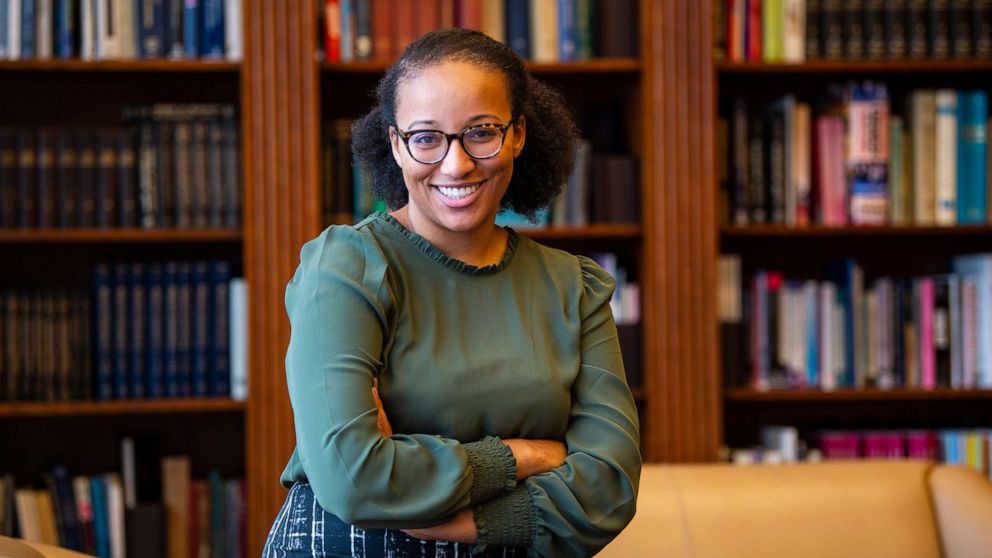 PHOTO: Associate Professor Dominique Baker, Ph.D, teaches in the Department of Education Policy and Leadership at Southern Methodist University's Simmons School of Education and Human Development.