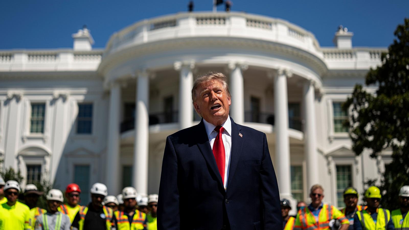 Trump calls ballroom a 'military complex' in bid to complete White House construction
