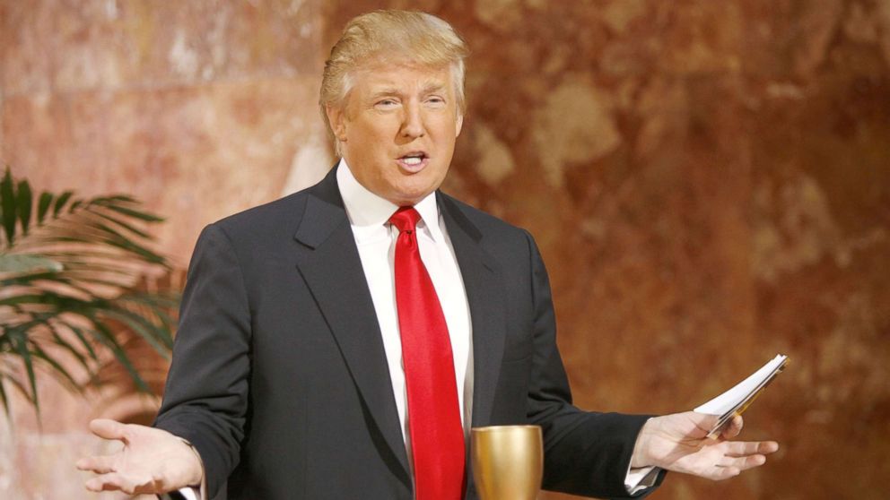 PHOTO: Donald Trump during Donald Trump Hosts AOL & Mark Burnett's Interactive Game "Gold Rush" at Trump Tower in New York City, Oct. 27, 2006.