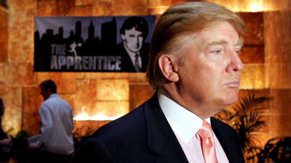 PHOTO: Donald Trump is pictured at a publicity event where he interviewed candidates for season five of NBC's "The Apprentice," July 8, 2005.