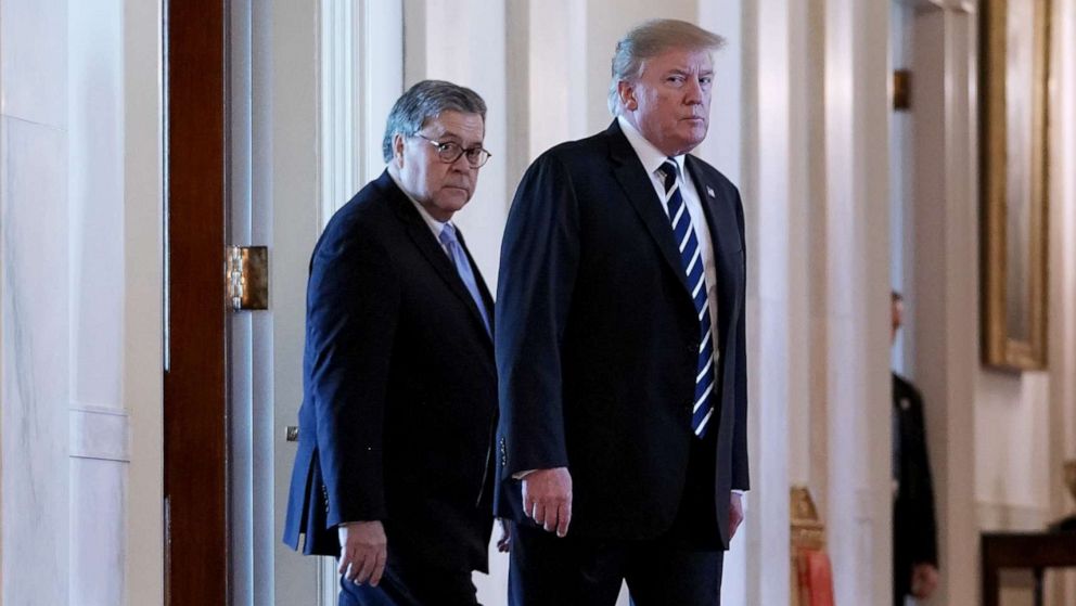 Trump Call With Ukraine Heightens Scrutiny Of Relationship With AG Barr ...