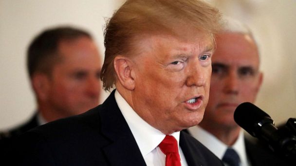 Trump offers new Iran account, now says 4 embassies targeted but still